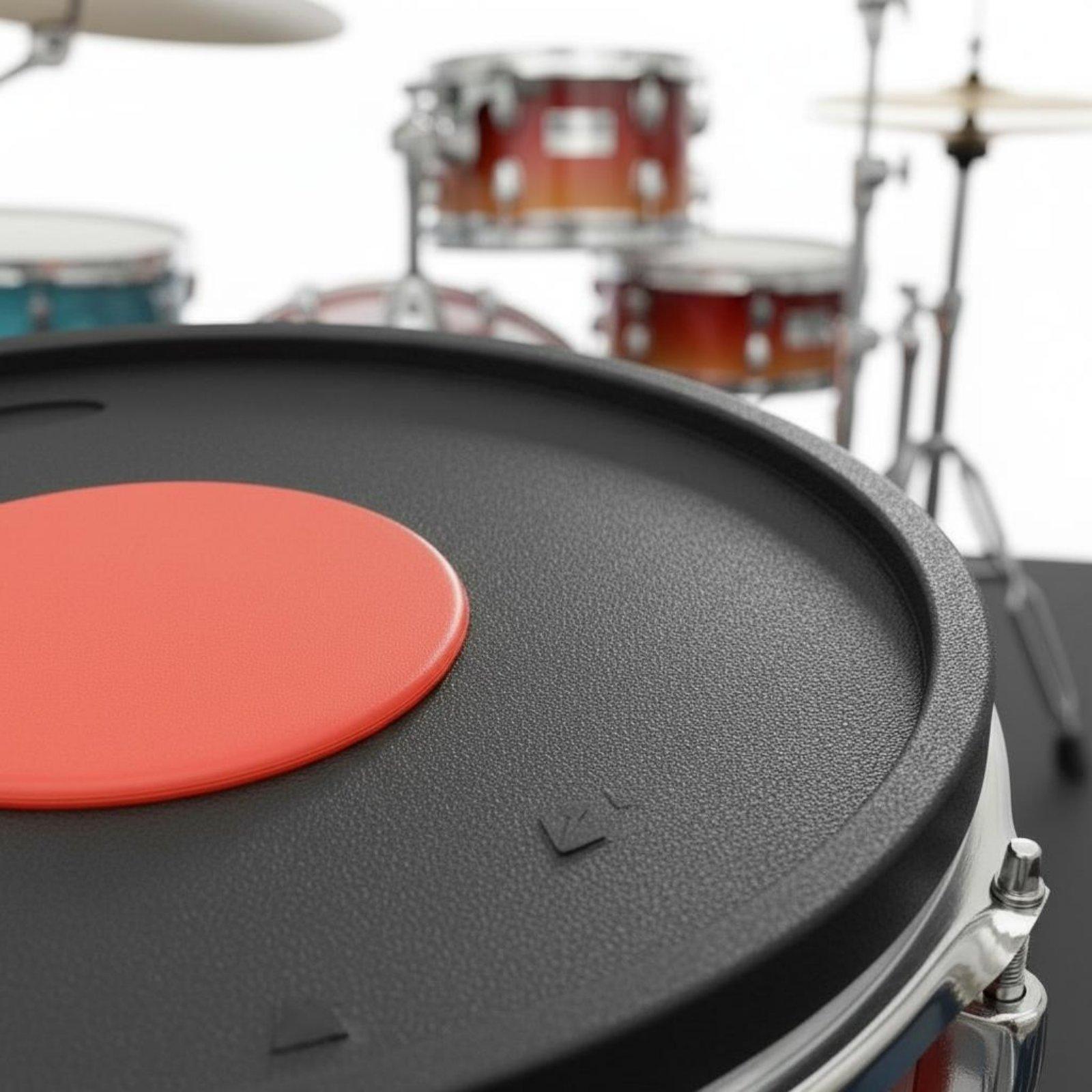 Drum Practice Pad - Tappetino silenziatore per batteria, smorzatore in