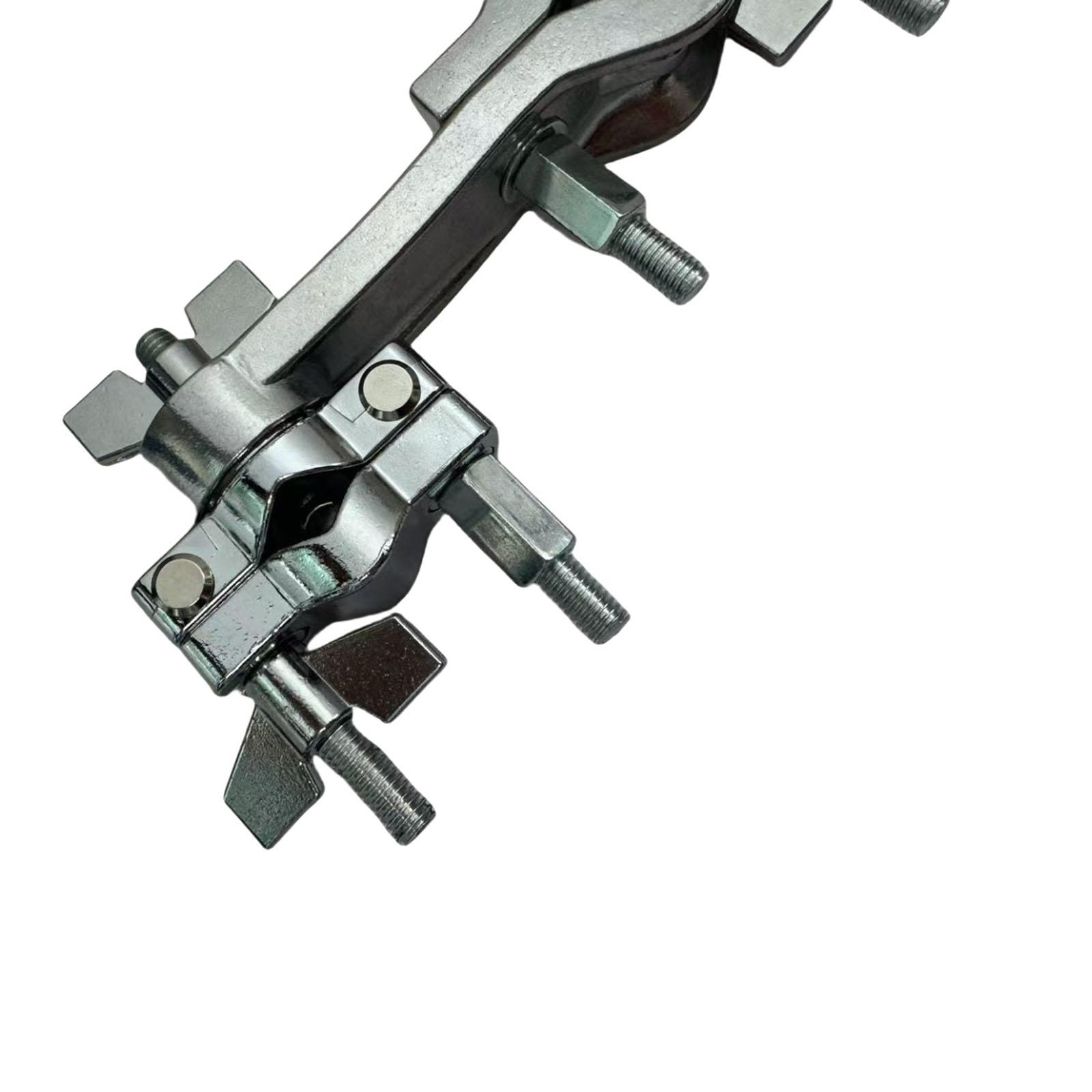 Electronic Drum Rack Stand - Morsetto Multifunzionale a Doppio Tamburo Rotabile