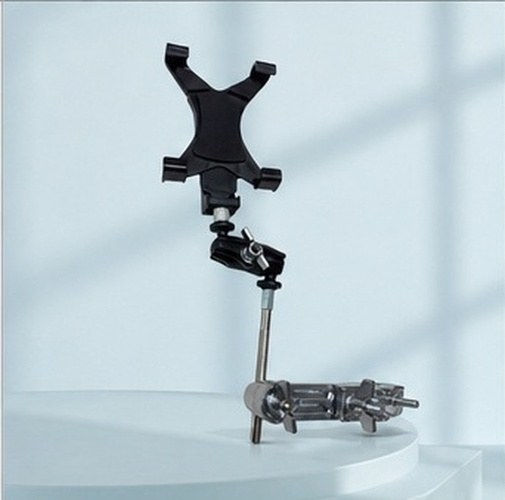 Electronic Drum Rack Stand - Supporto per tastiera per batteria, morsetto