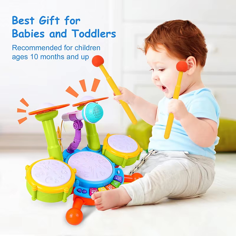 Set di batteria per bambini, a - Electronic Drum Kit For Kids recensione e prezzo