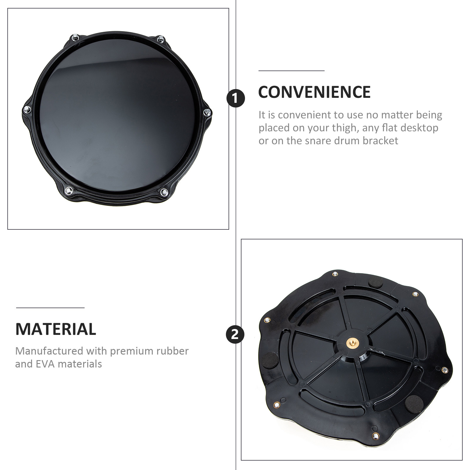 Pad Professionale per Pratica  - Drum Practice Pad recensione e prezzo