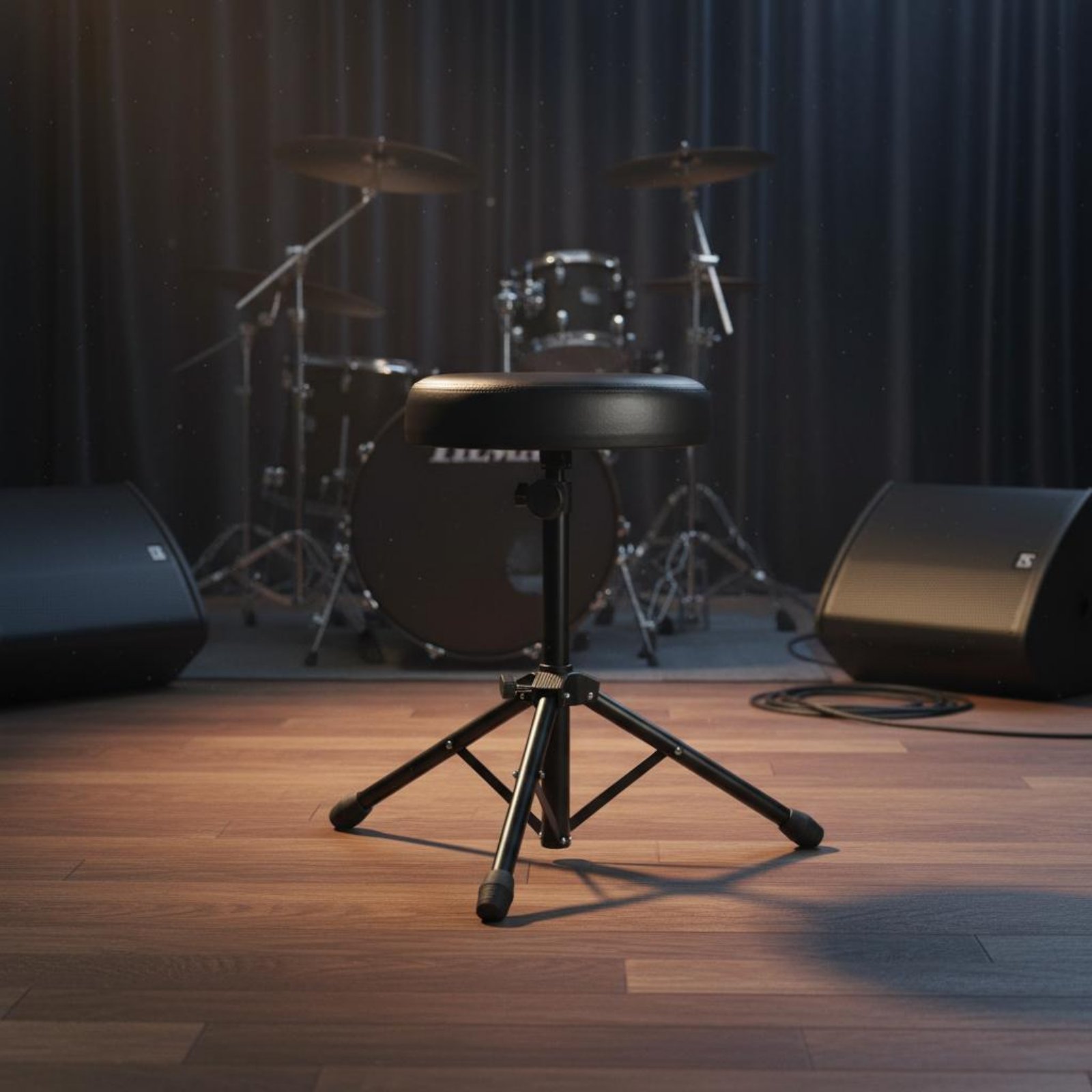 Sgabello per Batteria Rotondo  - Drum Throne Adjustable recensione e prezzo