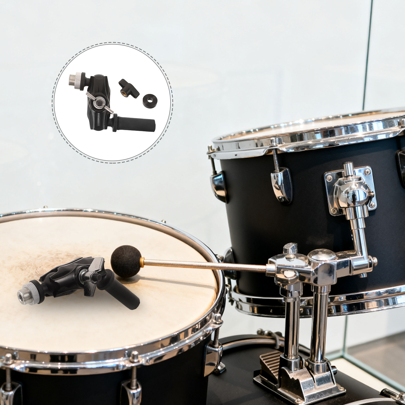 Clip per microfono da batteria - Electronic Drum Rack Stand recensione e prezzo