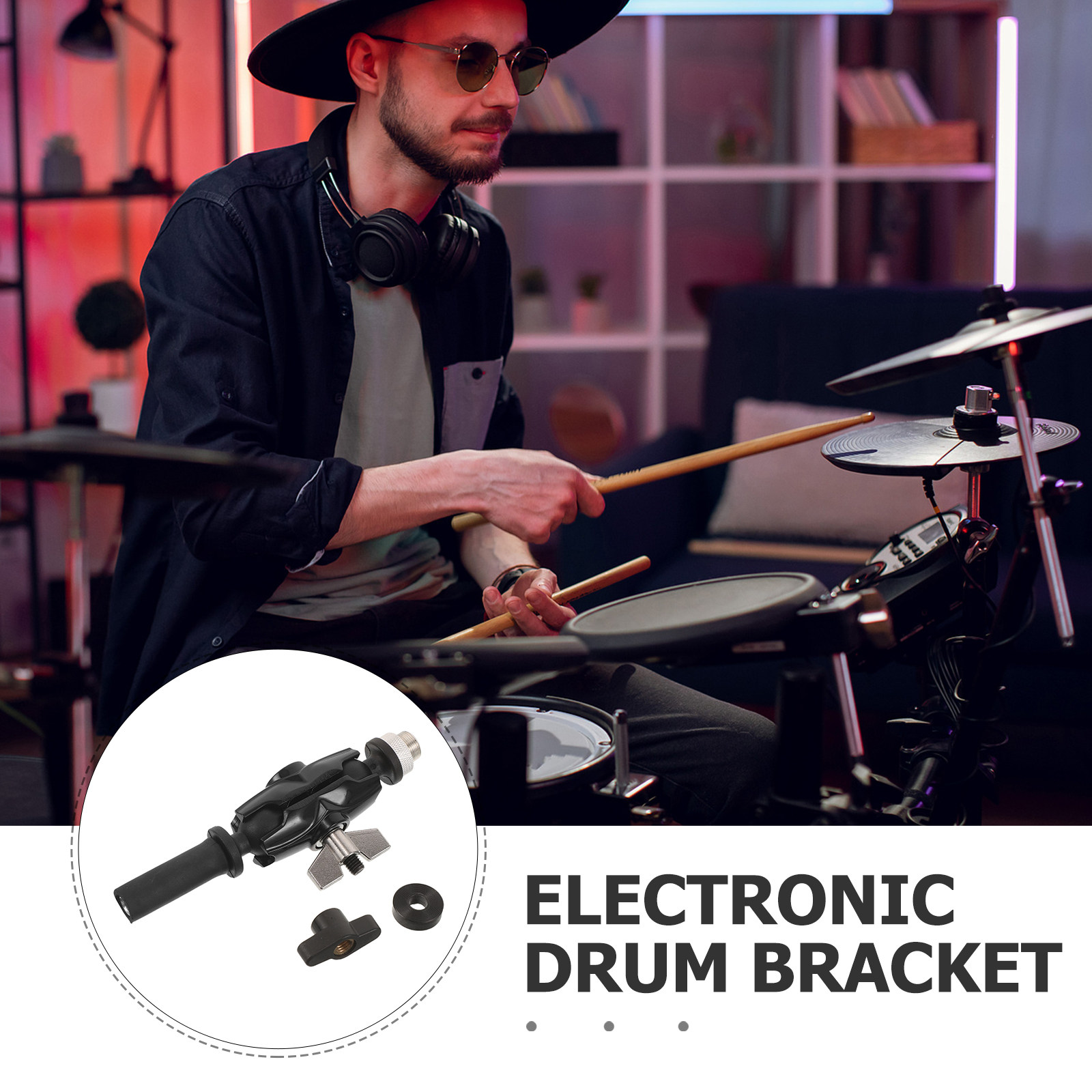Clip per microfono da batteria - Electronic Drum Rack Stand recensione e prezzo