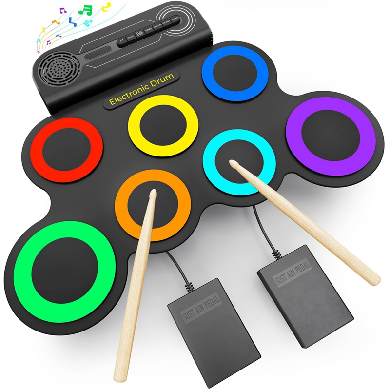 Set batteria elettrica Altopar - Electronic Drum Set Roll Up recensione e prezzo