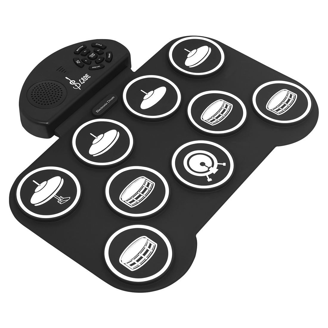 Kit di batteria elettronica pi - Drum Practice Pad recensione e prezzo
