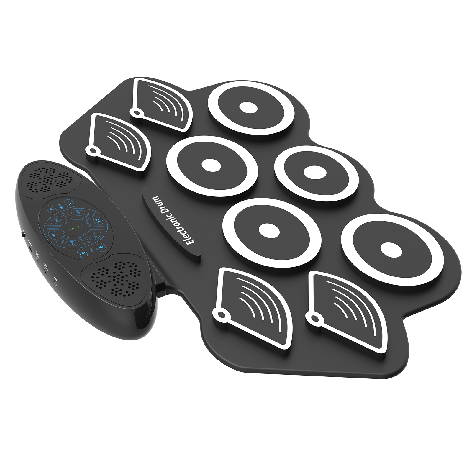 Set di batteria elettronica IR - Electronic Drum Set Roll Up recensione e prezzo