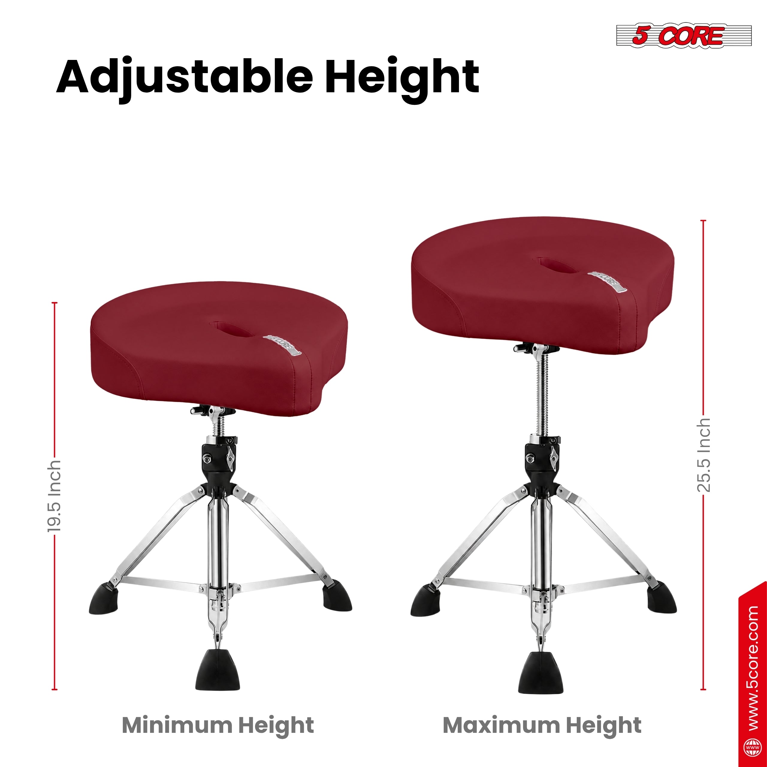 Sgabello da batterista ergonom - Drum Throne Adjustable recensione e prezzo
