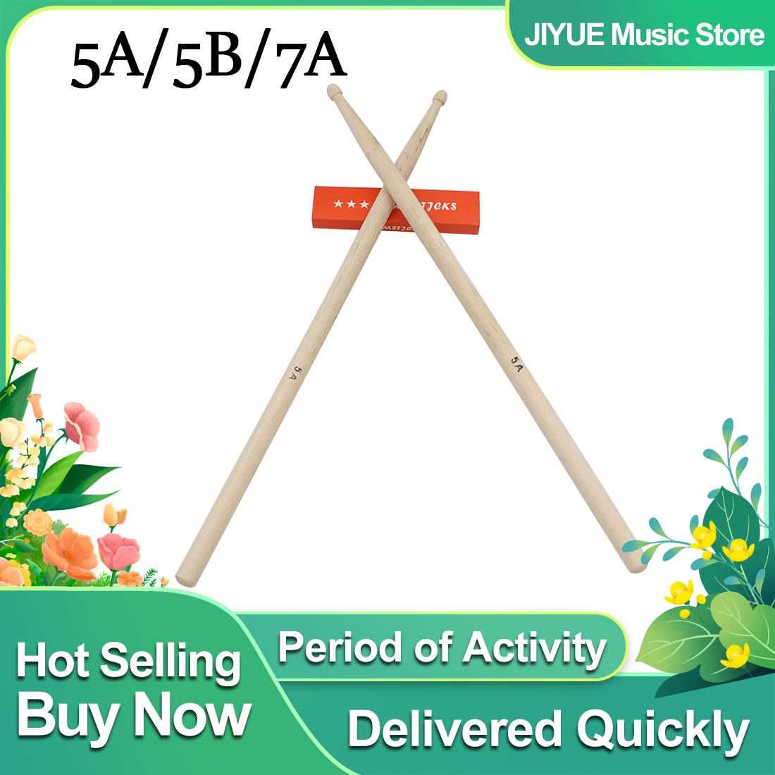 1 paio 5A/7A/5B Bacchette per  - Drumsticks 5A Maple recensione e prezzo