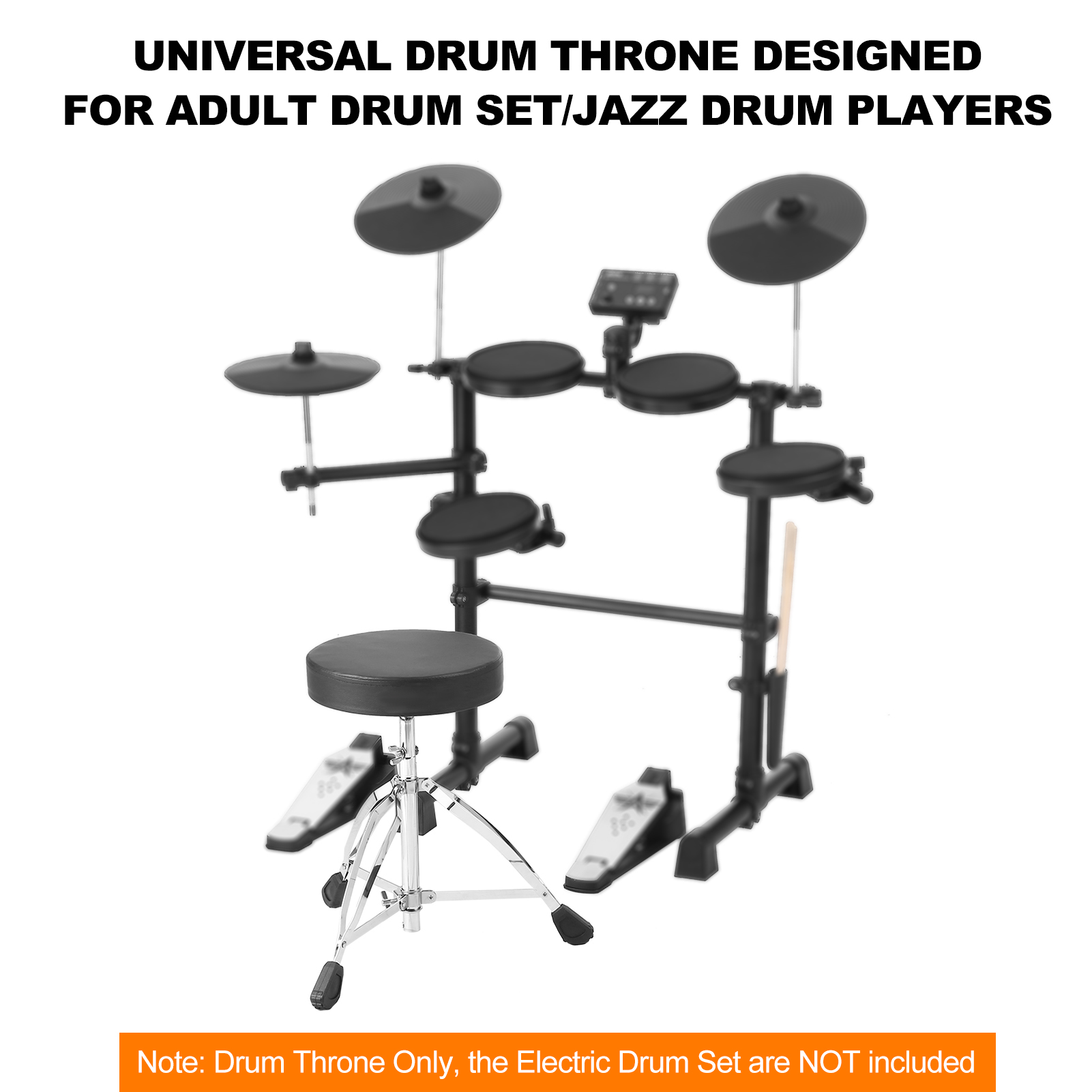Sgabello Universale per Batter - Drum Throne Adjustable recensione e prezzo